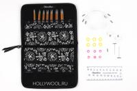 ChiaoGoo Набор бамбуковых стандартных спиц 10 см Small ChiaoGoo (арт.2400-S)