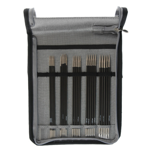 KnitPro Набор чулочных спиц длиной 15см "Karbonz", KnitPro (арт.41614)