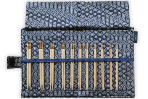 Seeknit Набор разъёмных бамбуковых спиц Shirotake STANDART Set 9 пар 10см (арт.57880-01)