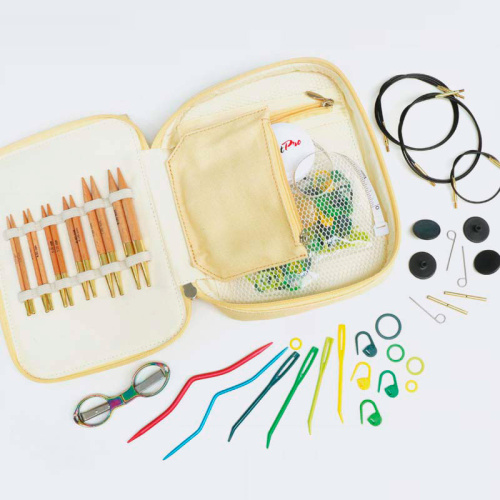 картинка KnitPro Набор съемных спиц "Beginner Basix", длина 8,5см, KnitPro (арт.35765) от магазина Рукодельница