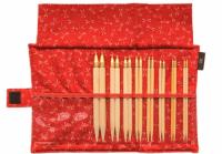 Seeknit Набор разъёмных бамбуковых спиц Shirotake ML Set 8 пар 12.5см (арт.57828-02)