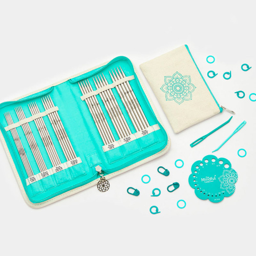 картинка KnitPro Набор чулочных спиц Mindful "Grateful" /Благодарный/, KnitPro (арт.36331) от магазина Рукодельница