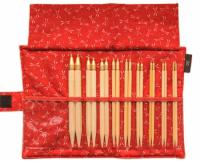 Seeknit Набор разъёмных бамбуковых спиц Shirotake ML Set Nordic 9 пар 14см (арт.57829-02)