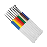 картинка ADDI Набор крючков для вязания с пластиковой ручкой addiColours (арт.648-2) от магазина Рукодельница