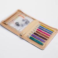 KnitPro Набор "Deluxe" съемных спиц  "Zing", алюминий, 8 видов спиц в наборе (арт.47404)