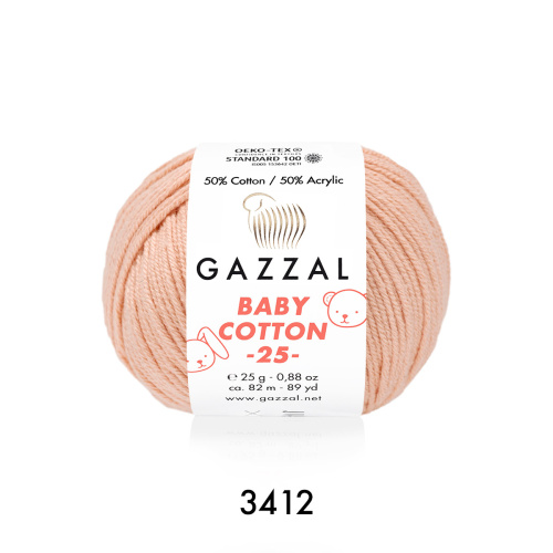 GAZZAL Baby Cotton 25