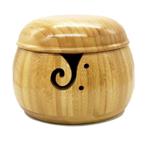 картинка PARSWOOL KNITTING ACCESSORIES Деревянная клубочница от магазина Рукодельница