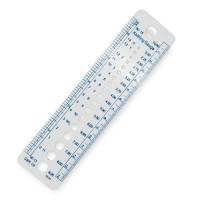 картинка PARSWOOL KNITTING ACCESSORIES Линейка для определения размера спиц,для вязания/14см от магазина Рукодельница