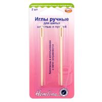 картинка HEMLINE Иглы ручные для шитья шерстью и пряжей/2-4шт от магазина Рукодельница