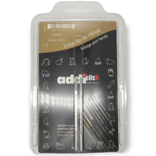 картинка ADDI Дополнительные спицы с квадратным кончиком к addiClick Novel Short 2 шт (арт.736-7) от магазина Рукодельница