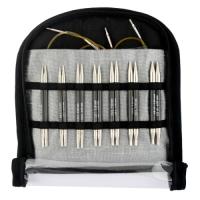 KnitPro Набор "Special Interchangeable Needle Set" укороченных съемных спиц "Karbonz", KnitPro (арт.41618)