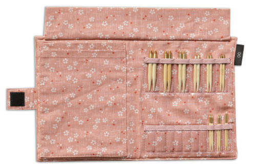 Seeknit Набор разъёмных бамбуковых спиц Shirotake SHORT Set 9пар 5см (арт.57881-13)