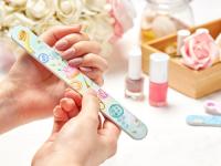 картинка HEMLINE Пилочки для ногтей двусторонние/Набор 48шт на акриловом прикассовом стенде от магазина Рукодельница