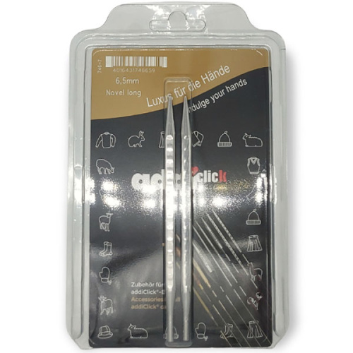 картинка ADDI Дополнительные спицы с квадратным кончиком к addiClick Novel  Long 2шт (арт.746-7) от магазина Рукодельница