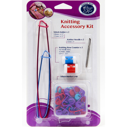 картинка CLASSIC KNIT Набор аксессуаров для вязания (арт.T1983) от магазина Рукодельница