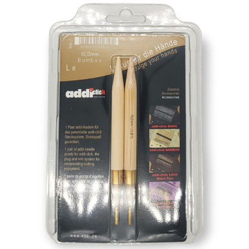 картинка ADDI Дополнительные спицы к addiClick BAMBOO 2шт (арт.556-7) от магазина Рукодельница