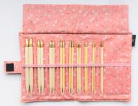 Seeknit Набор разъёмных бамбуковых спиц Shirotake ML Set Nordic 9 пар 14см (арт.57829-03)