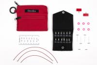 ChiaoGoo Набор укороченных спиц Twist Shorties Mini ,красный,ChiaoGoo (арт.7230-М)