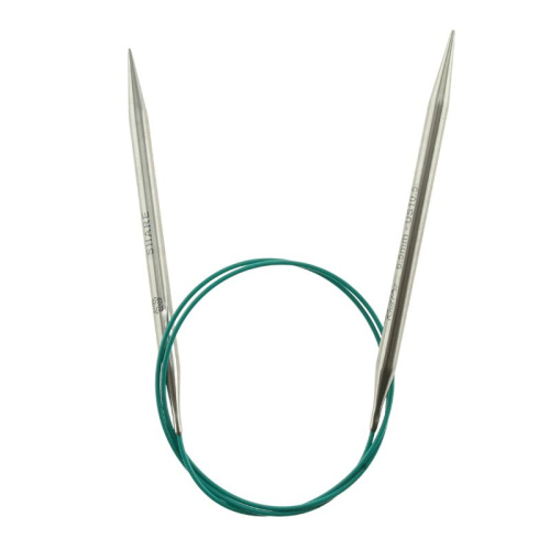 картинка KnitPro Спицы круговые "Mindful",80см, нержавеющая сталь от магазина Рукодельница