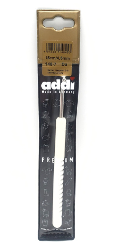 картинка ADDI Крючок, вязальный с пластиковой ручкой (арт.148-7) от магазина Рукодельница