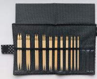 Seeknit Набор разъёмных бамбуковых спиц Shirotake STANDART Set Nordic 11пар 14см (арт.57826-04)