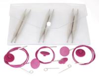 KnitPro Набор "Chunky Set" съемных спиц "Nova Metal", KnitPro (арт.10603)