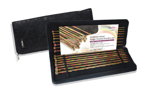 картинка KnitPro Набор прямых спиц длиной 30см "Symfonie", KnitPro (арт.20243) от магазина Рукодельница