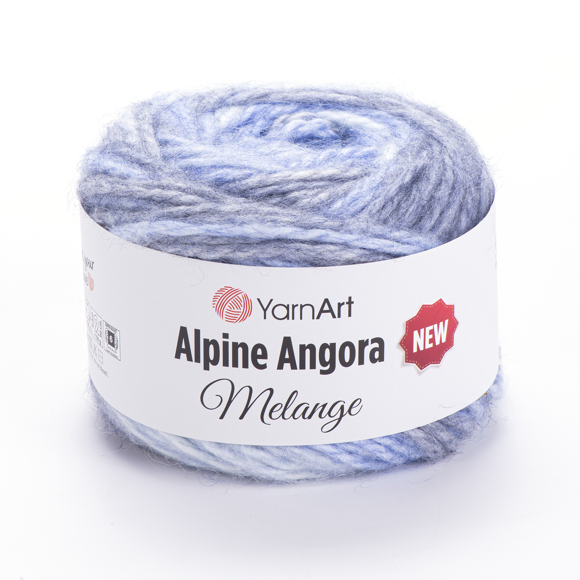YarnArt Alpine Angora Melange New