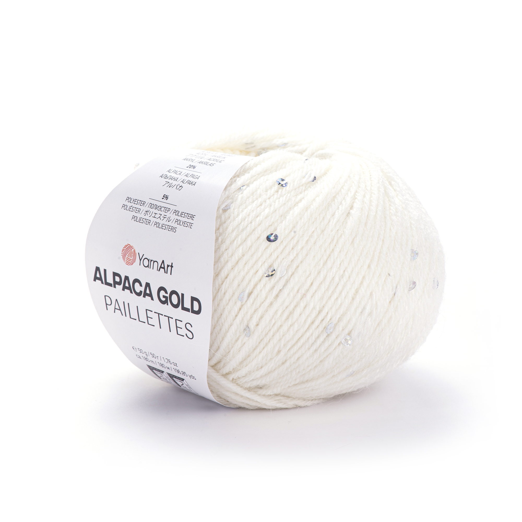 YarnArt Alpaca Gold Paillettes