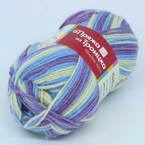 Троицкая пряжа Подмосковная print