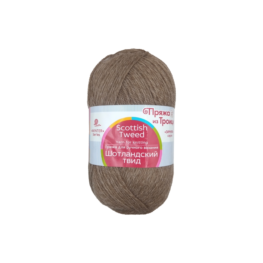 Троицкая пряжа Шотландский твид